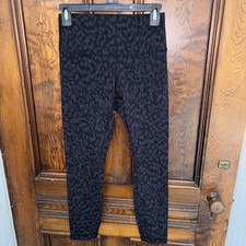 Lululemon Damskie Czarne Legginsy Camo Small W idealnym stanie