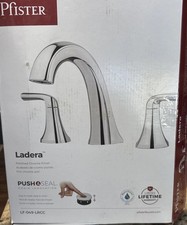 Pfister Ladera 8 in. Widespread Double Handle Bathroom Faucet in Polished Chrome