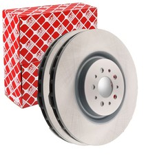 2X FEBI BREMSSCHEIBEN Ø330mm VORNE PASSEND FÜR ALFA ROMEO 147 156 GT