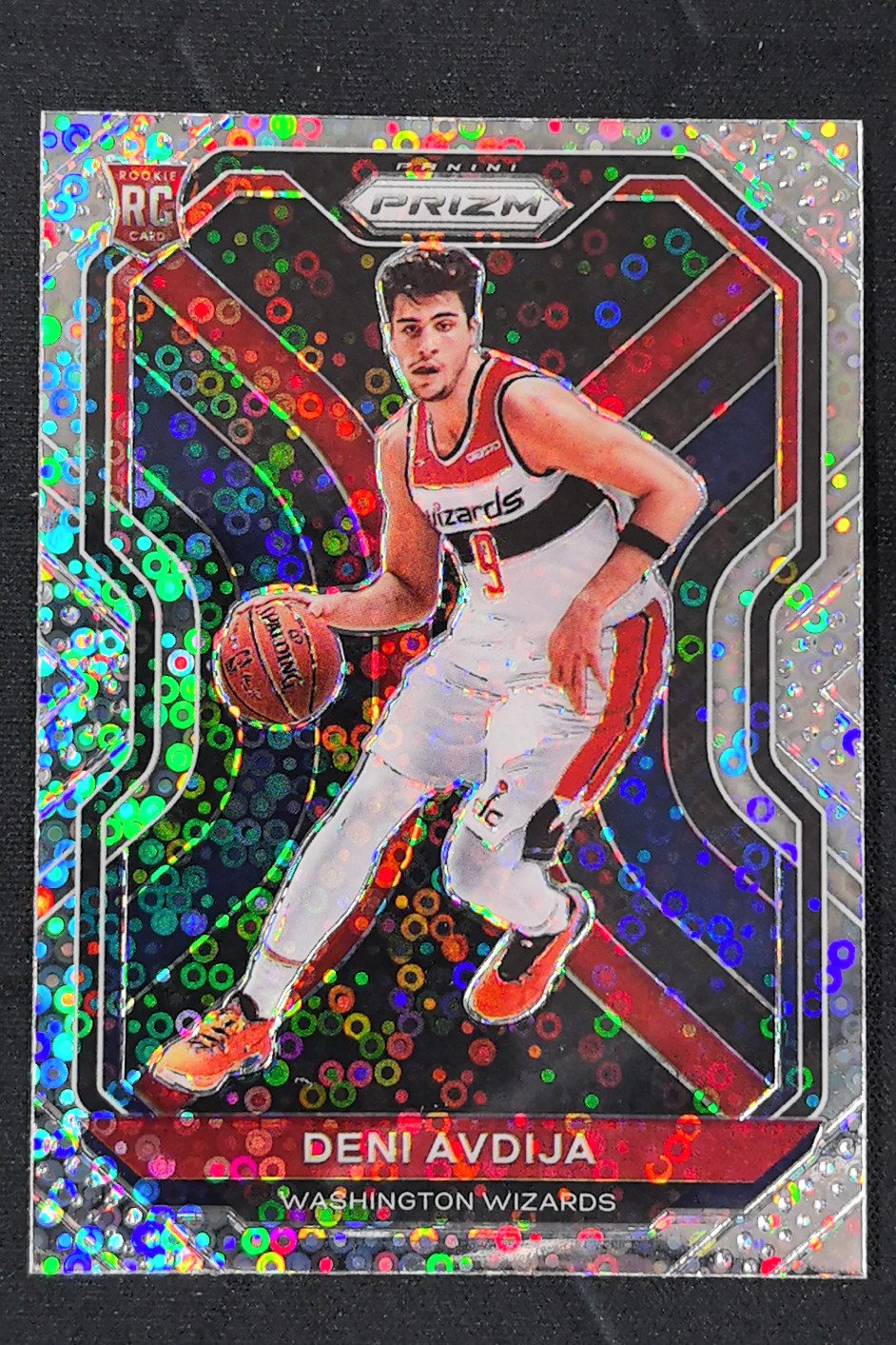 2020-21 Panini Prizm Deni Avdija Prizms Fast Break Rookie RC Wizards