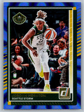 Jordan Horston 2025 Panini Donruss WNBA Blue Laser /49 #15 Seattle Storm