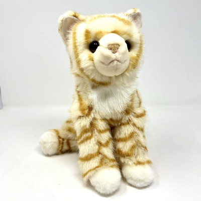 ADELE the Plush ORANGE TABBY CAT Stuffed Animal by Douglas Cuddle Toys #4398