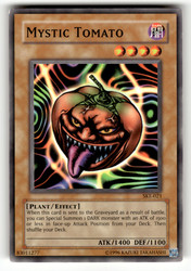 Mystic Tomato SKE-021 1st Edition YuGiOh Starter Deck Kaiba Evolution