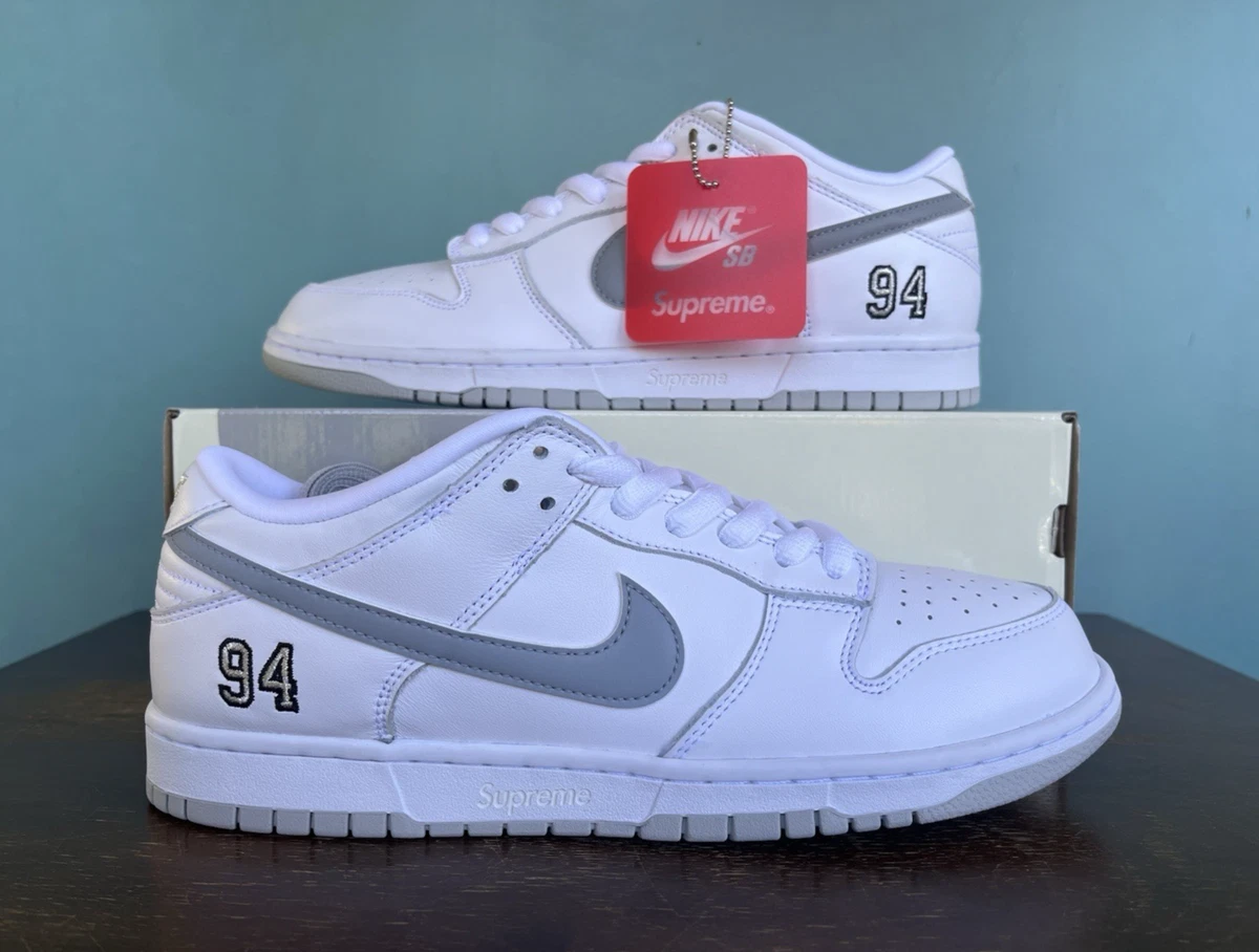 Nike Dunk Supreme Low Silver for Sale | Authenticity Guaranteed | eBay