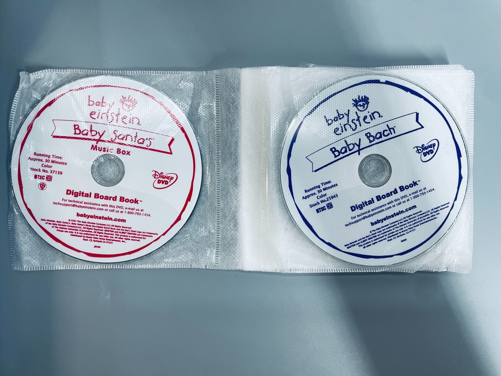 Baby Einstein Collection Includes 11 Disc DVD Box Set Some Missing Disc