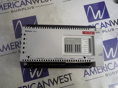 Schneider Automation Micro CPU 110CPU61200 110 CPU 612 00 AEG  Modicon Micro