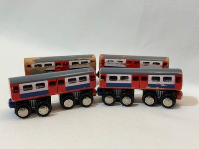 ELC London Underground Train EARLY LEARNING CENTER für Holzeisenbahn Schienen