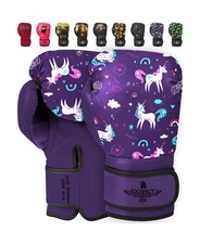 Exxact Sports Knockout Youth Boxing Gloves for Kids (3-10 Years) with Padded ...