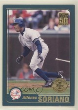 2001 Topps Home Team Advantage Alfonso Soriano #508 00ah