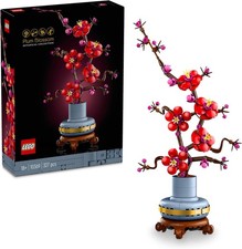 LEGO Botanical Plum Toy Present Birthday Block Christmas Male Female Bouquet Art