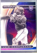2021 Chronicles Luis Campusano RC #18 Padres Titan Holo