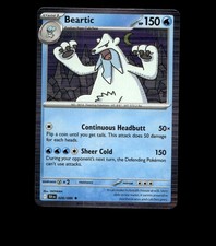 Beartic - 026/086 - Black Bolt - Holo Near Mint Pokemon Card TCG