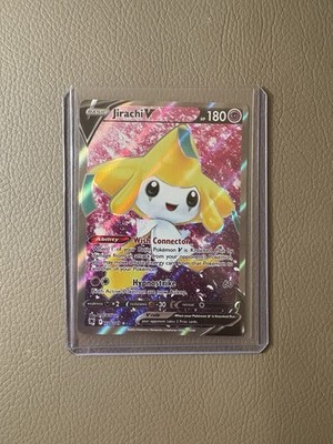 Jirachi v 170/189 Pokemon Astral Radiance Full Art Near Mint