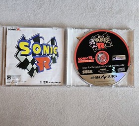 SONIC R SEGA SATURN JAPAN COMPLETE IN BOX