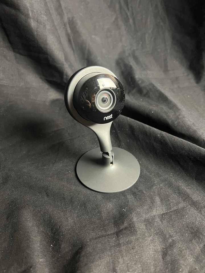 Google Nest A0005 Security Camera Cam 1st gen Black Indoor Set *No Cord - Image 2 of 4