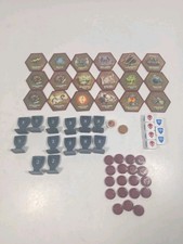 Heroscape RotV Replacement Parts White Dice Glyphs Order Wound and Round Markers