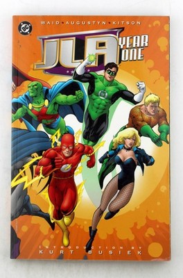 JLA: Year One - Augustyn, Brian,Waid, Mark DC Comics paperback Book