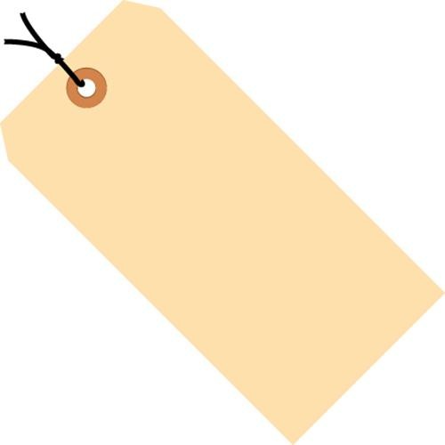 2-9" Jumbo Manila Shipping, Plastic Circle Tags (Multi Size) Qty 100-1000/Case - Picture 4 of 16
