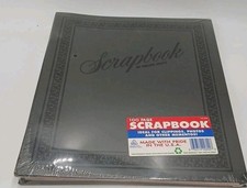 Vintage Scrapbook Deluxe Craft 12x14 Paper Page Screw Posts Unused 100 Pages