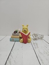 Vintage 1995 Disney Classic Winnie The Pooh  Piglet Reading Night Light