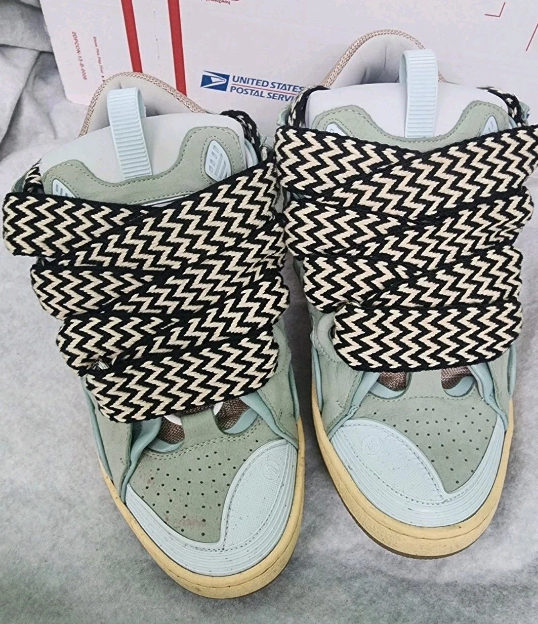 Lanvin — **AUTHENTIC** LANVIN Curb Sneakers 41/US 8 Mens Sneaker