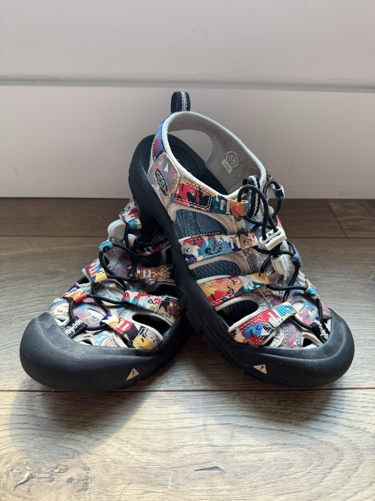 Keen Newport H2 1022799 Sandali Donna 8 5 Escursionismo Grigio Multicolore Impermeabili