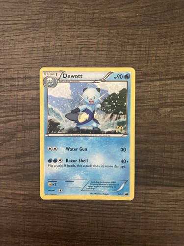 Dewott 005/012 - Holo Promo - Pokémon TCG McDonald’s 2012 Black & White Series