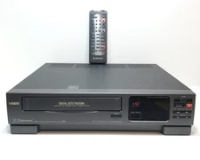 Vintage Emerson VCR1795S VISS On Screen Programming VCR With Remote Fully Tested