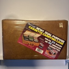 Vintage Service Dual Purpose Cassette Carrying Case NEW