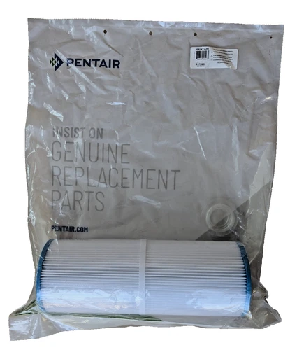 Cartridge, Pentair Leaf Trap Model 186, w/Plug, 25 sqft : R172653 NEW Sealed