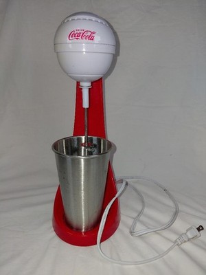 Coca-Cola Limited Edition Nostalgia 2 Speed Milkshake Maker NIB