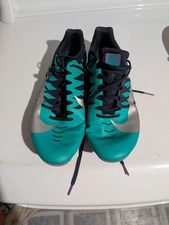 NIKE ZOOM RIVAL S 9 Sprint Running Spikes 907564-406 Size  10 Mens U.S. 