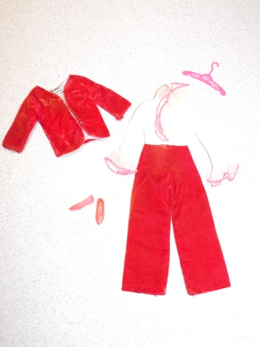 Barbie:  VINTAGE Complete VELVETEENS Outfit SEARS Exclusive!
