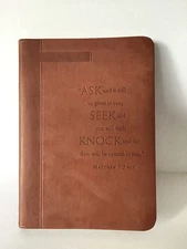 Christian Art Gifts Classic Handy-sized Journal Ask and It Shall be Given Ma...