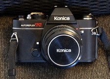 Konica Autoreflex TC 35mm Film SLR With Konica 50mm F/1.7 Lens
