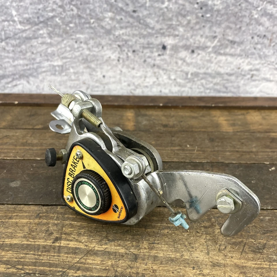 Vintage Shimano Japan Mechanical Disc Brake Caliper Rare Bicycle Part Claw Mount - Image 3 of 4