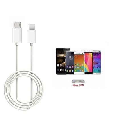 Type-C to Micro USB Charge Data Cable for Charging/Transferring Data 100cm