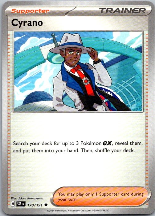 Cyrano Uncommon SV08: Surging Sparks 170/191 NM