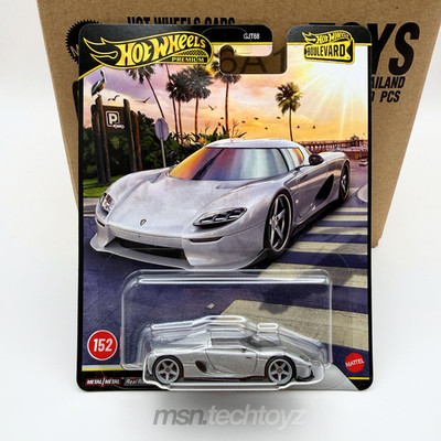 2026 Hot Wheels Premium Boulevard KOENIGSEGG CC850 + Free