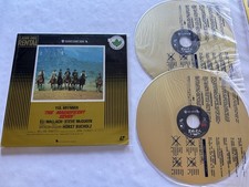 The Magnificent Seven GOLD RENTAL Laserdisc Japan