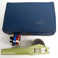 Vintage DYMO Organizer 1610 Label Maker & Tap...
