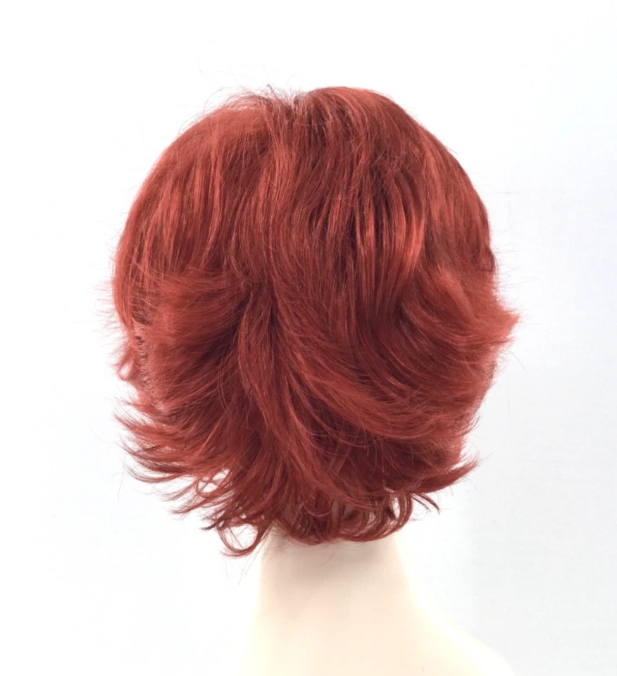 Pelucas de estudio Premium Severance HELLY R Disfraz de Halloween Peluca Roja Leslie S Foto 4 de 4