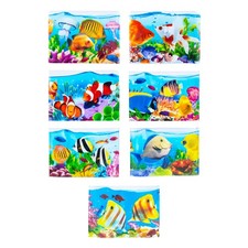 7 Coral Fishes Ukrainian Easter Egg Decorating Wraps Heat Shrink Sleeves