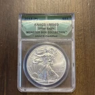 2015(P) SILVER EAGLE $1 ANACS MS69 STRUCK AT PHILADELPHIA MINT MINTAGE 79,640