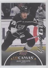 2021-22 Upper Deck Extended Series UD Canvas Young Guns Black Alex Turcotte 0a0k