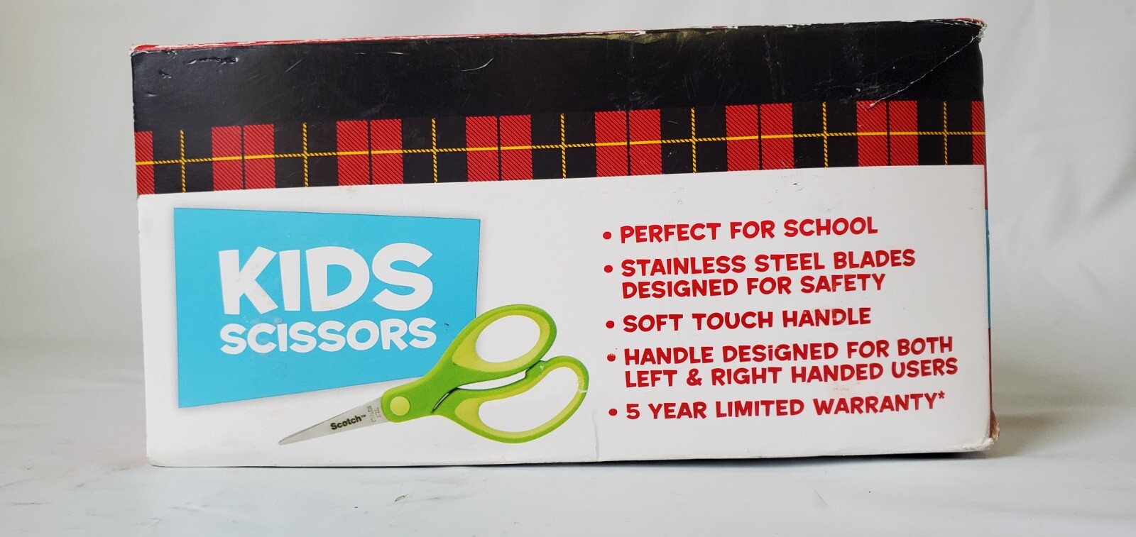 Scotch™ Soft Touch Pointed Kid Scissors