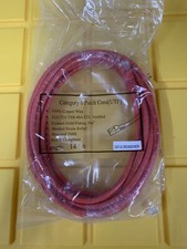Category 6 Patch Cord - Red - 14 Feet