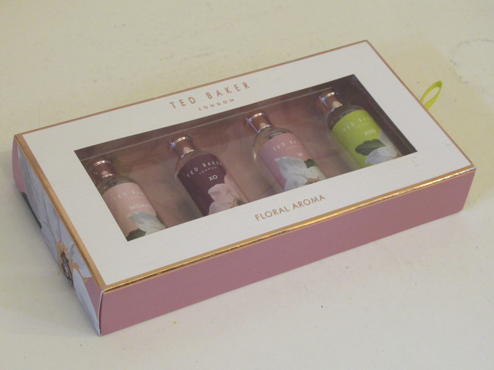 Ted Baker floral aroma 4 x 10ml eau de toilette gift set, X, XO, Woman