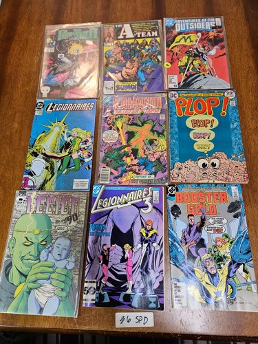 Konvolut 9 Vintage Marvel & DC Comics A Team PLOP Punisher siehe Fotos - Bild 2 von 17