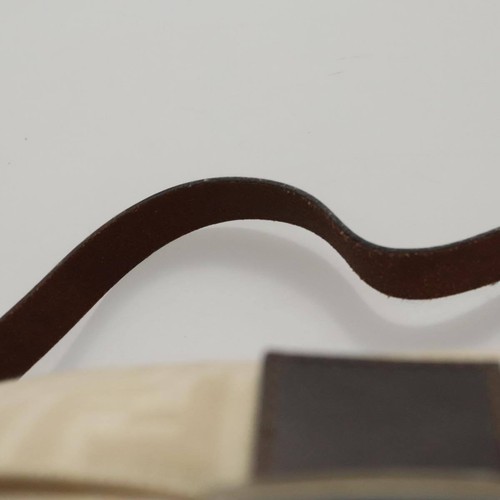 Fendi Zucca Canvas Mamma Baguette Schultertasche Beige Auth 107611 - Bild 14 von 24